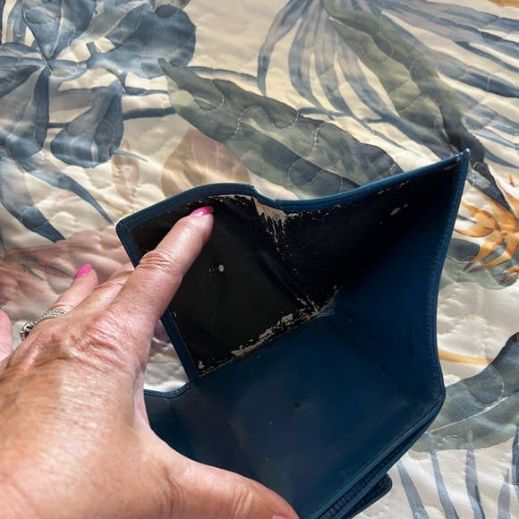 Beautiful Epi Blue Louis Vuitton vintage wallet - Picture 8 of 8